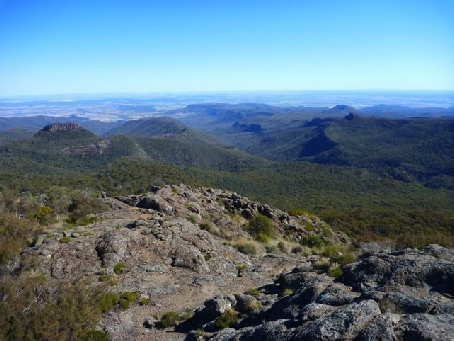 View of Mount Kaputar NP from The Governor Lookout
