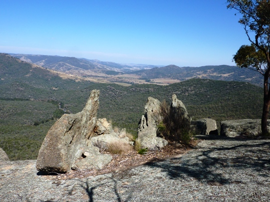 On a clear day .. view towards Tamworth over Namoi River.