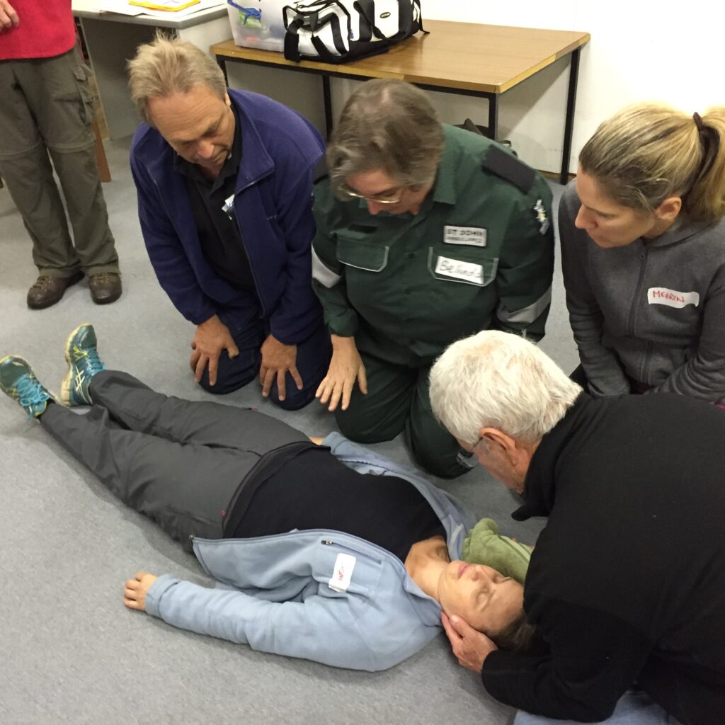 St John Ambulance First Aid Course Updates Bushwalking NSWBushwalking NSW